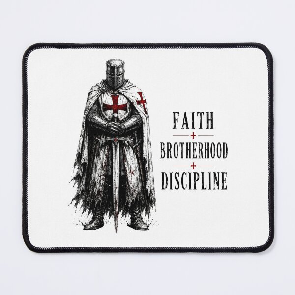 Item preview, Faith Brotherhood Discipline – Templar Knight Design designed and sold by MarketWolf.