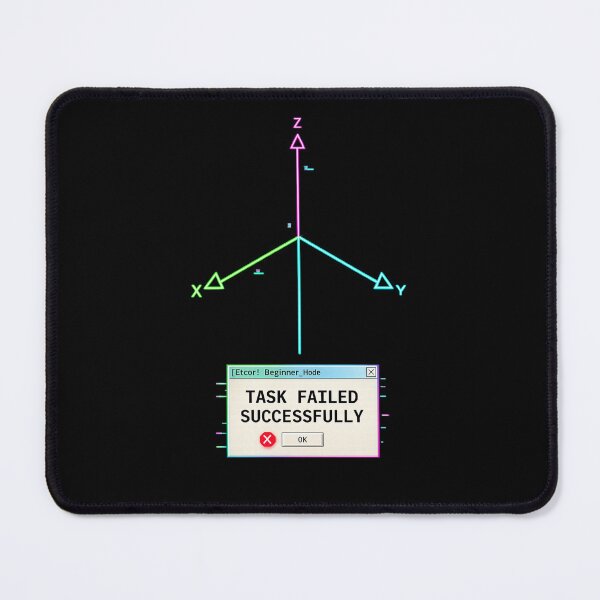 Item preview, Task Failed Successfully CAD Error designed and sold by krish-prints.