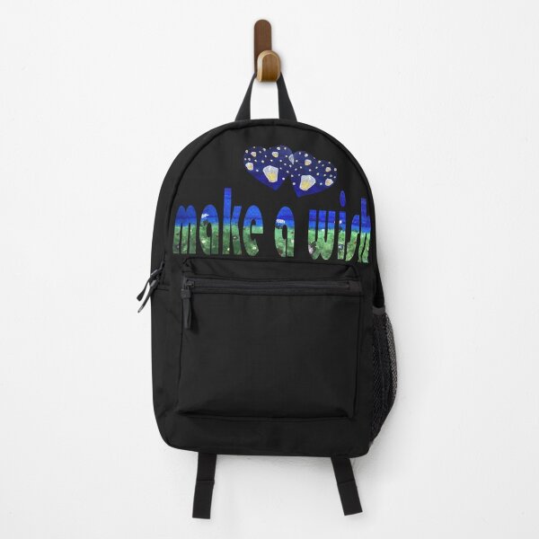 Item preview, "Make a wish" lettering with Kong Ming lanterns designed and sold by creaphyl28.