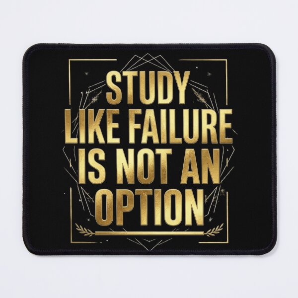 Item preview, Study Like Failure Is Not an Option Motivation designed and sold by Amr Darwish Graphic designer.