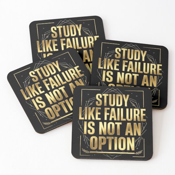 Item preview, Study Like Failure Is Not an Option Motivation designed and sold by Amr Darwish Graphic designer.