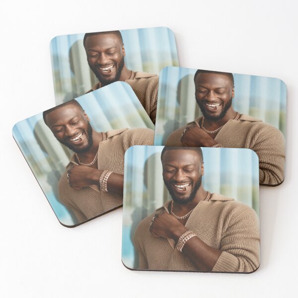 Item preview, Smiling Aldis Hodge designed and sold by oliviafowlerart.