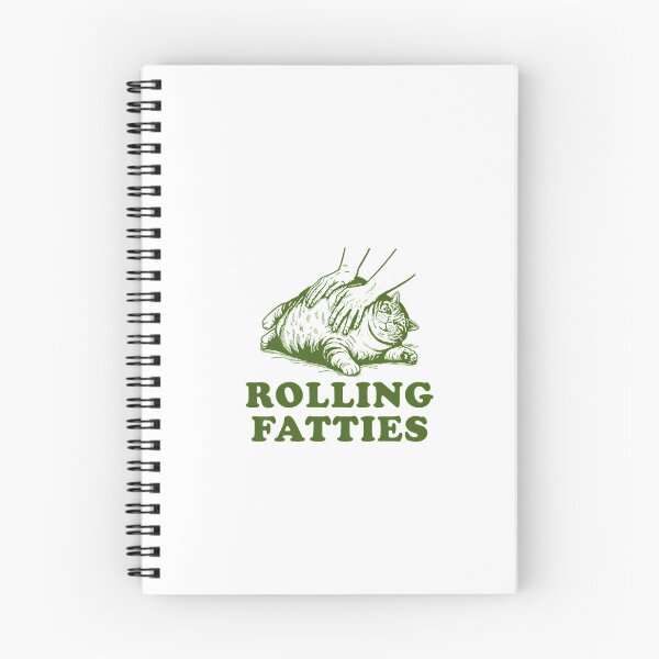 Item preview, Rolling Fatties Funny Cat designed and sold by PamoHunter.