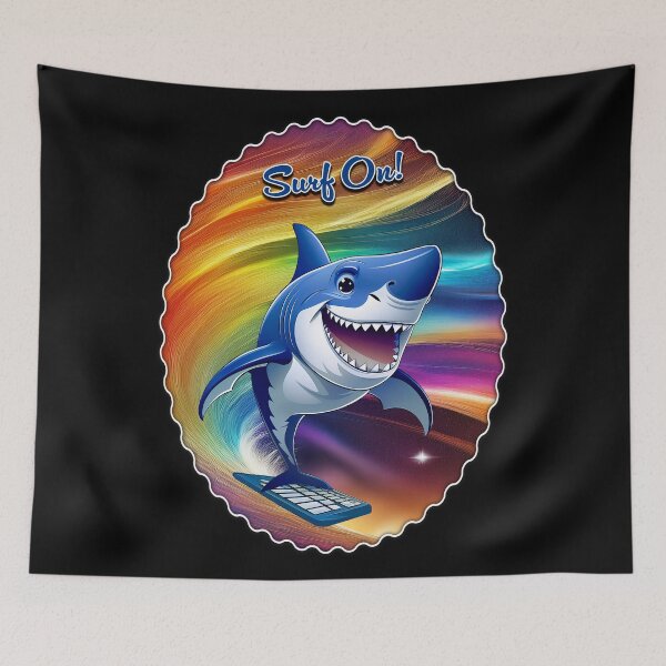 Item preview, Shark Surf On designed and sold by Karen Wood.