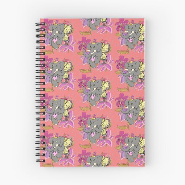 Item preview, Fairy Elephant (Floral) designed and sold by OranHyena.