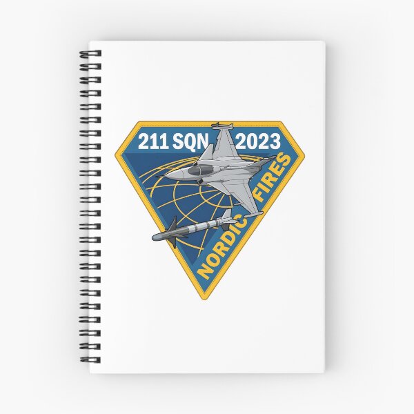 Item preview, Czech Air Force 211th Tactical Squadron "Nordic Fires" 2023 Exercise Patch designed and sold by CharlieDesings.