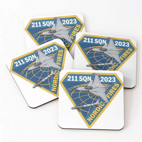 Item preview, Czech Air Force 211th Tactical Squadron "Nordic Fires" 2023 Exercise Patch designed and sold by CharlieDesings.