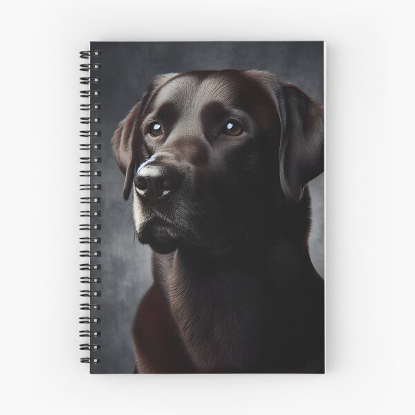 Item preview, Dark Labrador with serious gaze - Realistic art designed and sold by davidromapixel.
