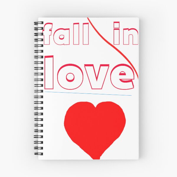 Item preview, Fall In Love – Minimal Romantic Heart Typography Design designed and sold by Mahmoud Salah.