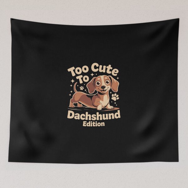 Item preview, Too Cute Dachshund Edition designed and sold by jkrphoto.