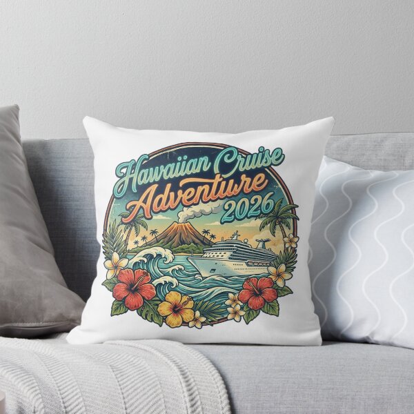 Item preview, Hawaiian Cruise Adventure 2026 T-Shirt | Tropical Vacation Cruise Graphic Tee | Retro Island Travel Shirt designed and sold by DmaarGroup.