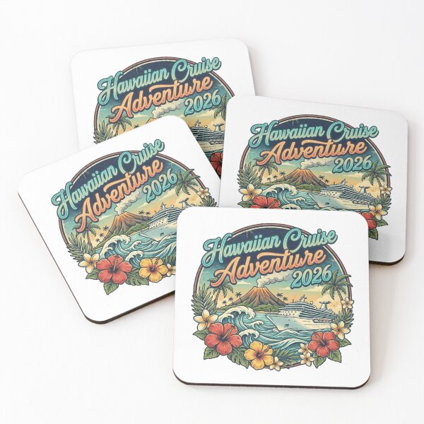 Item preview, Hawaiian Cruise Adventure 2026 T-Shirt | Tropical Vacation Cruise Graphic Tee | Retro Island Travel Shirt designed and sold by DmaarGroup.