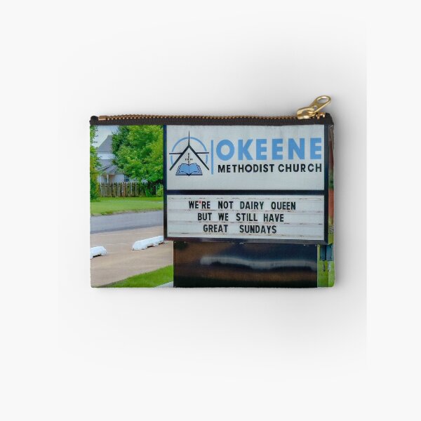 Item preview, Funny Church Sign in Okeene Oklahoma designed and sold by Debra Martz.
