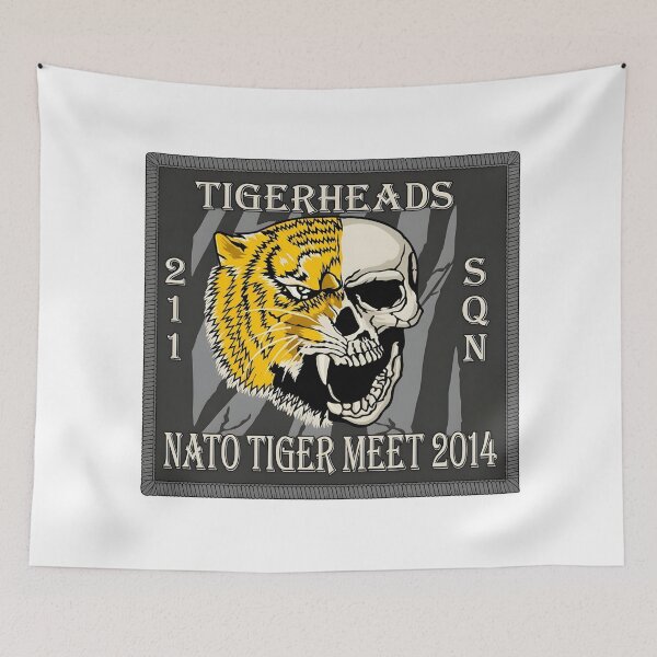 Item preview, NATO Tiger Meet 2014 – 211th Tactical Squadron "Tigerheads" Commemorative Patch designed and sold by CharlieDesings.