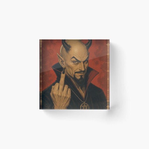 Item preview, What would Satan do? designed and sold by Tunablessed.