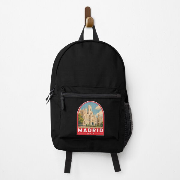 Item preview, Madrid Spain Travel Art Emblem designed and sold by KrisSidDesigns.