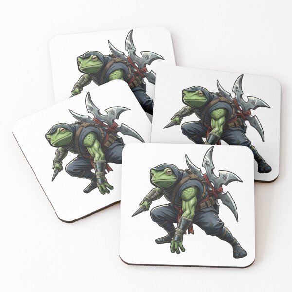 Item preview, Stylish deadly ninja frog designed and sold by Dougart9451.