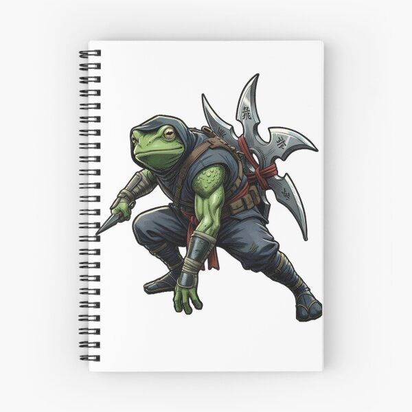 Item preview, Stylish deadly ninja frog designed and sold by Dougart9451.