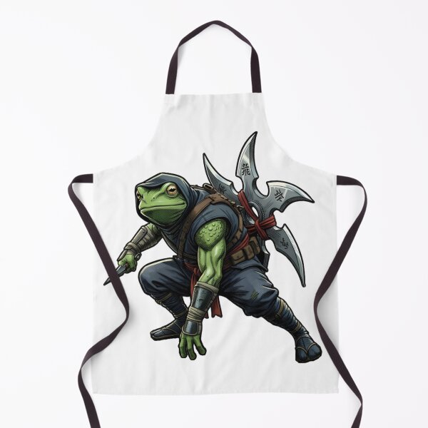 Item preview, Stylish deadly ninja frog designed and sold by Dougart9451.