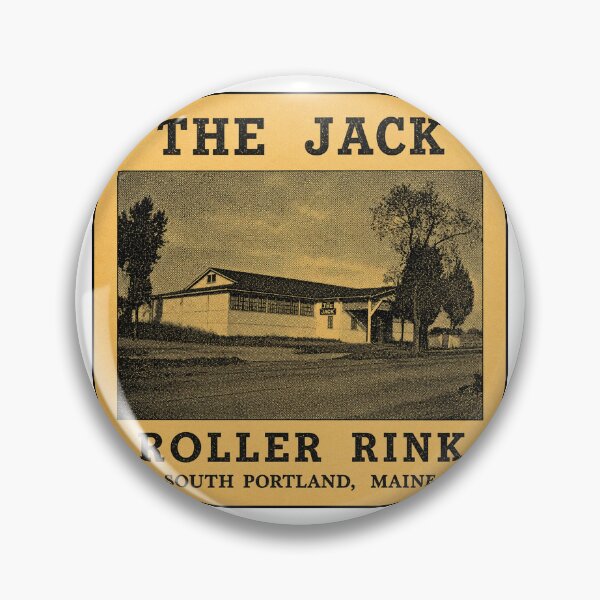 Item preview, The Jack Roller Skating Rink Portland Maine Roller Skating Rink Sticker Decal Label designed and sold by tislord.
