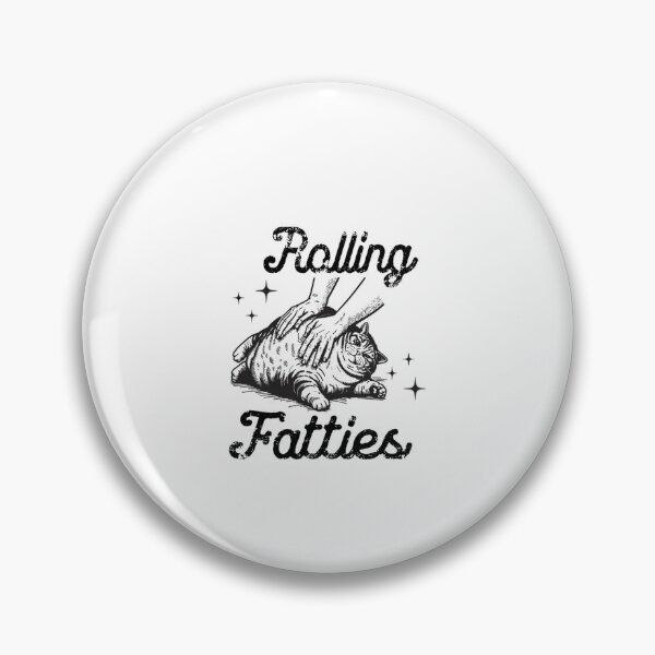 Item preview, Rolling Fatties Cat designed and sold by PamoHunter.