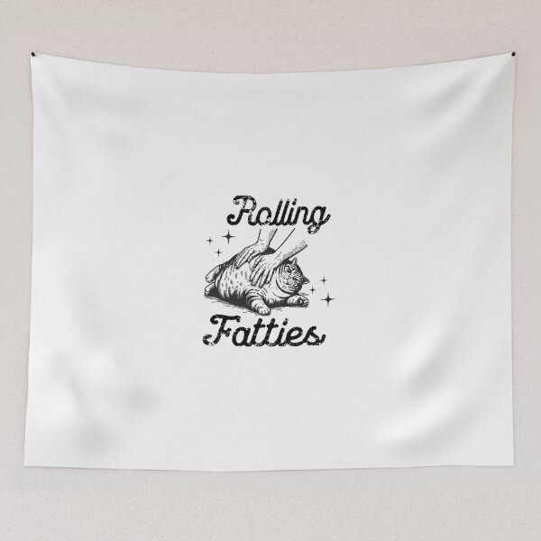 Item preview, Rolling Fatties Cat designed and sold by PamoHunter.