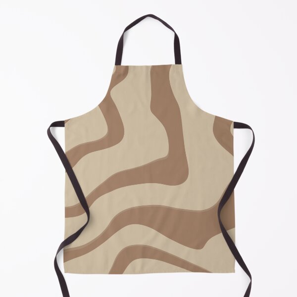 Item preview, Neutral Organic Wavy Pattern – Minimal Earth Tone Abstract Art designed and sold by Barelythere2324.
