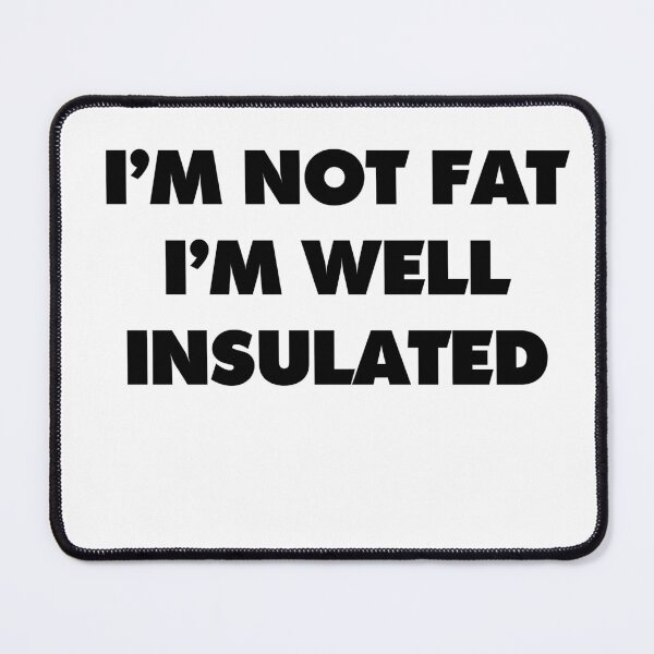 Item preview, I'm not fat designed and sold by masterchef-fr.