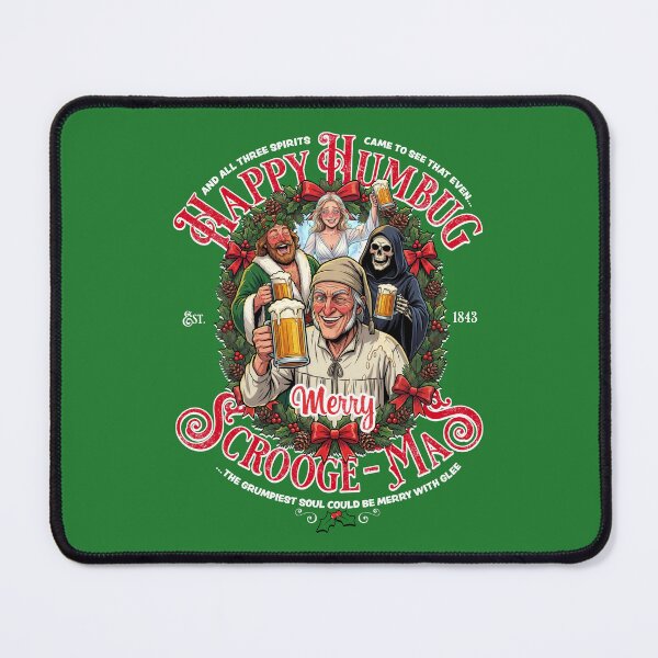 Item preview, Happy Humbug Scrooge Christmas designed and sold by Candywrap Studio.