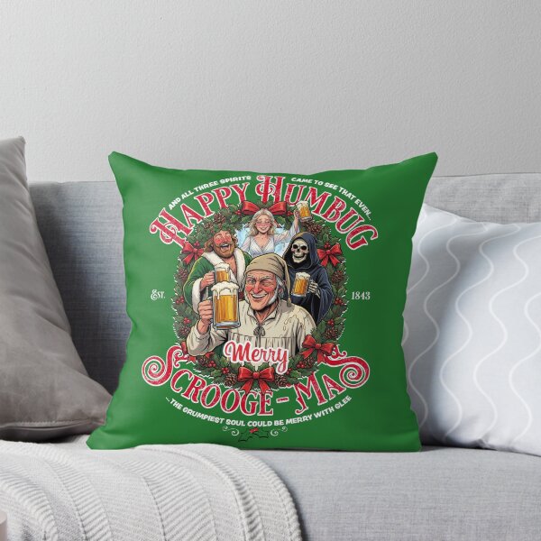 Item preview,  Happy Humbug Scrooge Christmas designed and sold by Candywrap Studio.