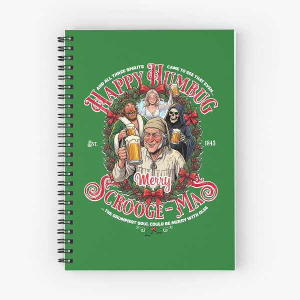 Item preview,  Happy Humbug Scrooge Christmas designed and sold by Candywrap Studio.