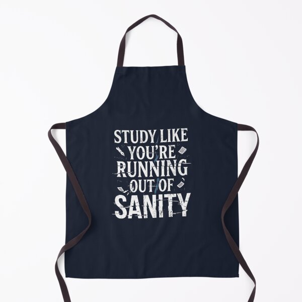 Item preview, Study Like You’re Running Out of Sanity Student Shirt designed and sold by Amr Darwish Graphic designer.