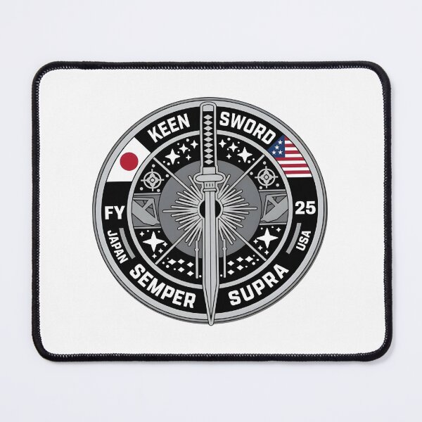 Item preview, Exercise Keen Sword FY25 Commemorative Patch designed and sold by CharlieDesings.