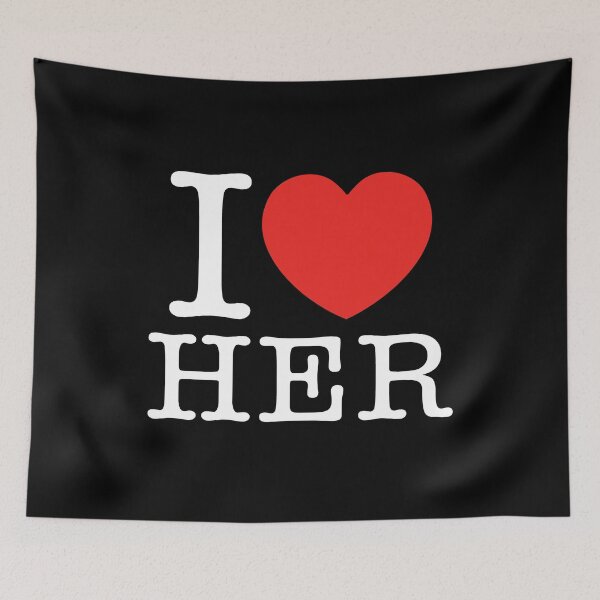 Item preview, I Love Her designed and sold by shitpostee.