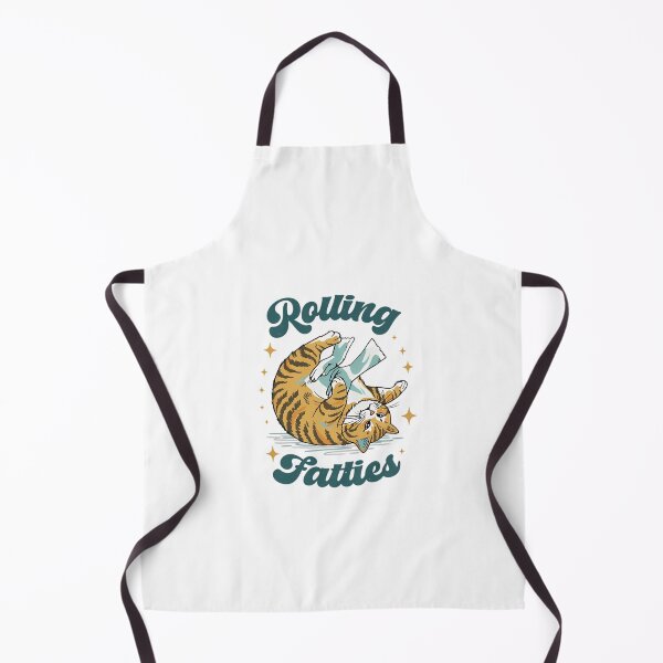 Item preview, Rolling Fatties Funny Cat Retro Stoner Aesthetic designed and sold by PamoHunter.
