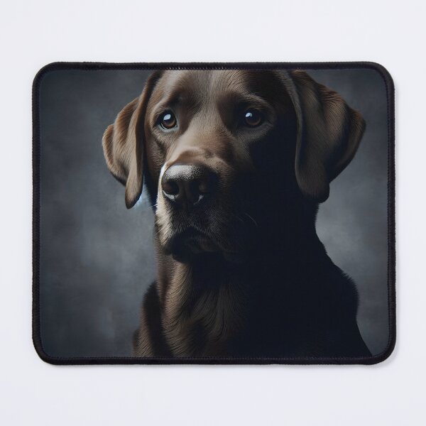 Item preview, Dark dog portrait - Deep gaze designed and sold by davidromapixel.