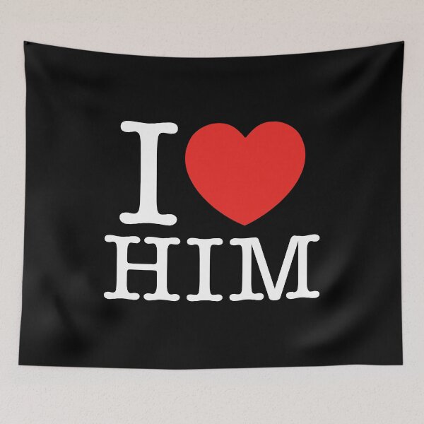 Item preview, I Love Him designed and sold by shitpostee.