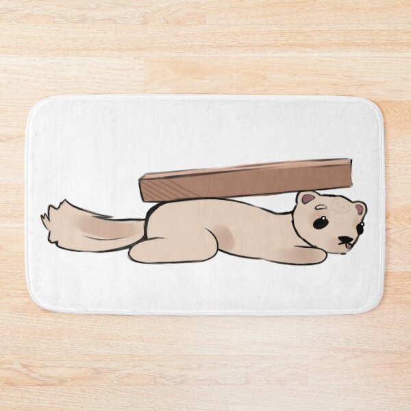 Item preview, - Trapped toast ferret - Little Lunchbox - white - designed and sold by echoztarrr.