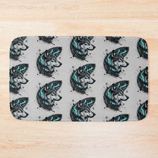 Item preview, Spirit Wolf of the Northern Lights designed and sold by Exodoi.