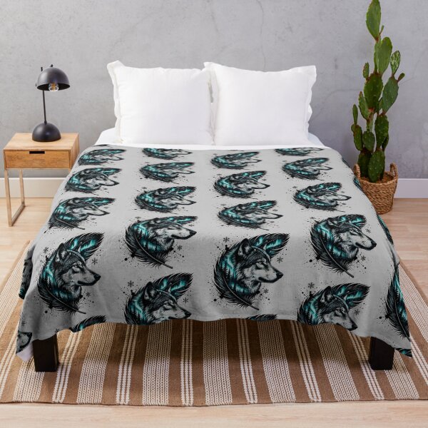 Item preview, Spirit Wolf of the Northern Lights designed and sold by Exodoi.
