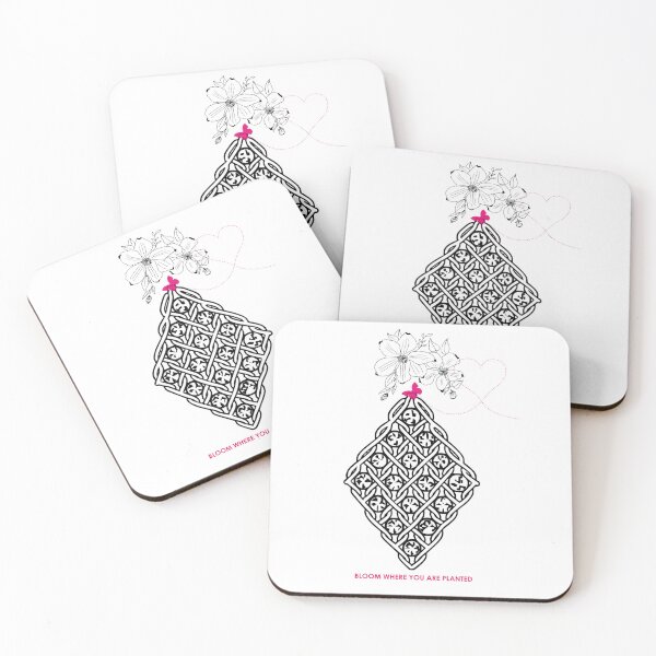 Item preview, Boho Macrame Flower Design - Bloom Where You Are Planted designed and sold by Macramellennias.