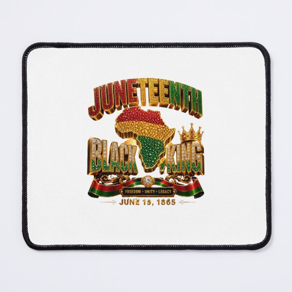 Item preview, Juneteenth Black King Freedom Unity Legacy June 19 1865 African American History Pride Celebration designed and sold by FormalDehyena.