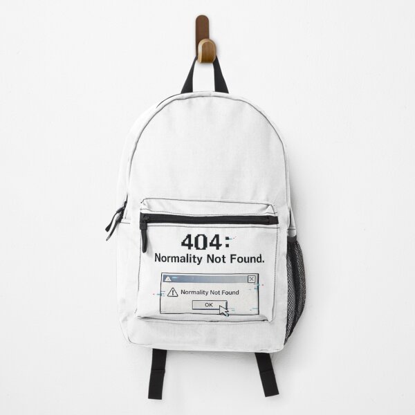 Item preview, 404: Normality Not Found – Glitch Error Aesthetic Design designed and sold by MartBook.