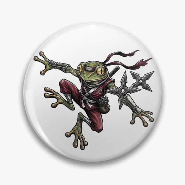 Item preview, sinister shuriken frog designed and sold by Dougart9451.