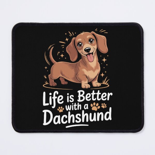 Item preview, Life with a Dachshund designed and sold by jkrphoto.