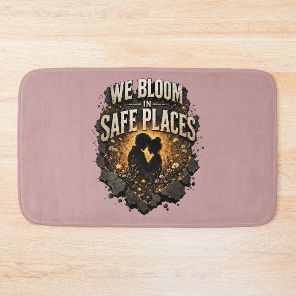Item preview, We Bloom In Safe Places, Healing Love Aesthetic Design designed and sold by JagrDesigns.