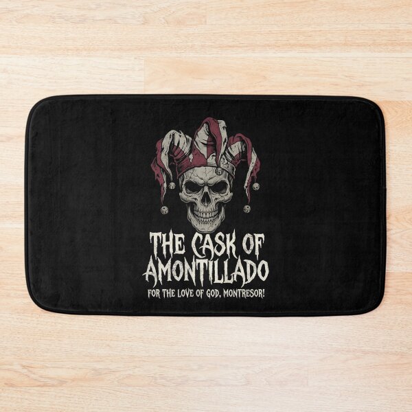 Item preview, Edgar Allan Poe The Cask of Amontillado Gothic Skull designed and sold by Fenay Designs.