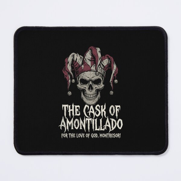 Item preview, Edgar Allan Poe The Cask of Amontillado Gothic Skull designed and sold by Fenay Designs.