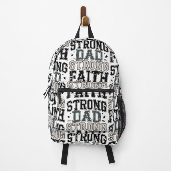 Item preview, Strong Dad Strong Faith Fathers Day designed and sold by HahaHandlesHub.