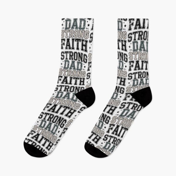 Item preview, Strong Dad Strong Faith Fathers Day designed and sold by HahaHandlesHub.